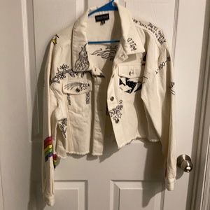 Cropped Denim Jacket